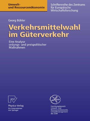 cover image of Verkehrsmittelwahl im Güterverkehr